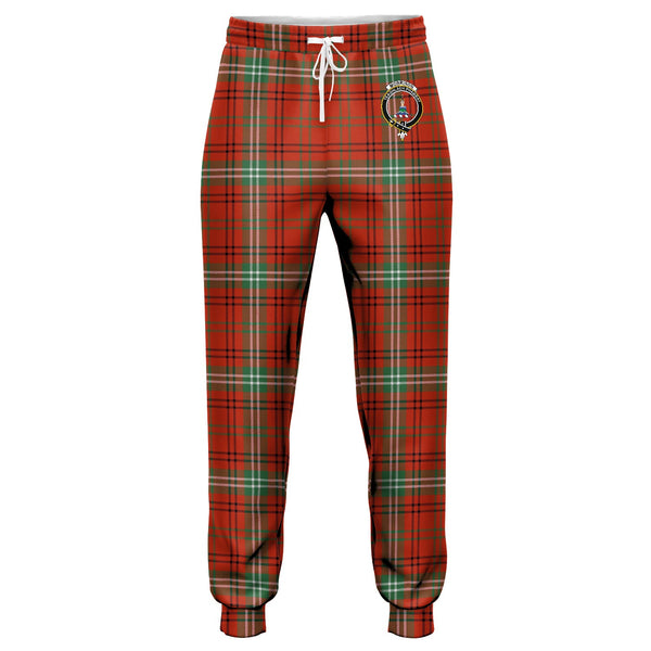 Morrison Ancient Clan Badge Tartan Jogger Pants