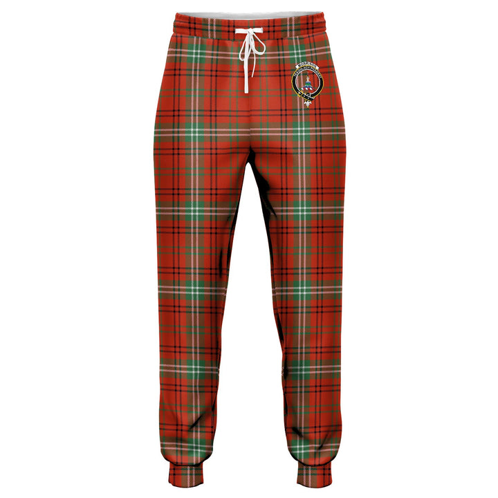 Morrison Ancient Clan Badge Tartan Jogger Pants