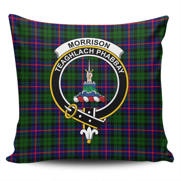 Morrison Modern Tartan Classic Crest Pillow Cover