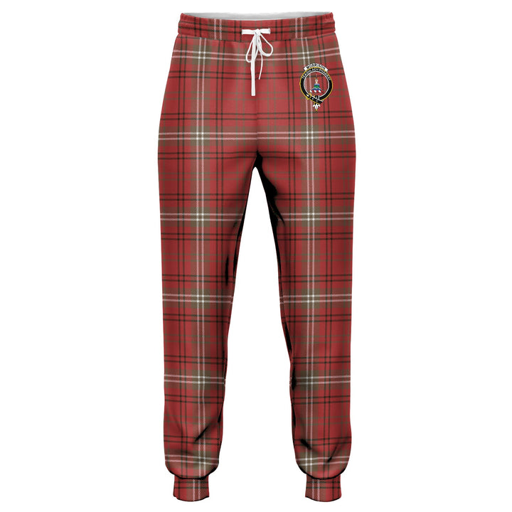 Morrison Weathered Clan Badge Tartan Jogger Pants