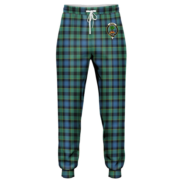 Mouat Clan Badge Tartan Jogger Pants