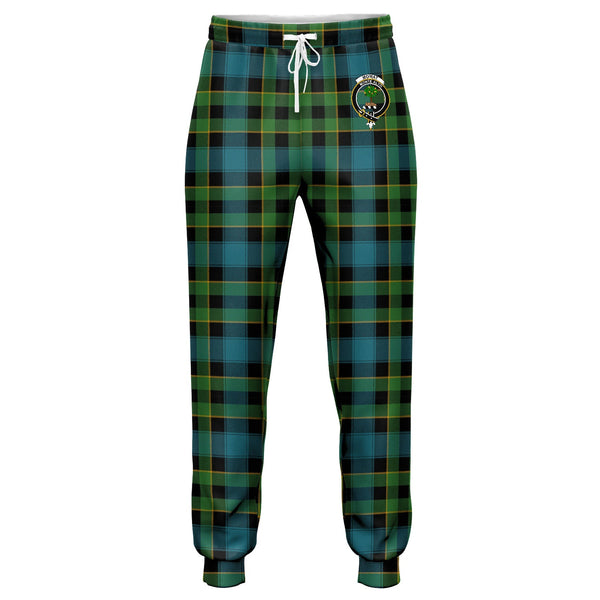 Mowat Ancient Clan Badge Tartan Jogger Pants