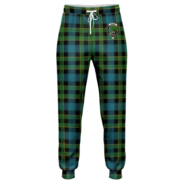 Mowat Ancient Clan Badge Tartan Jogger Pants