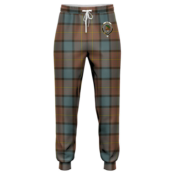 Muir Weathered Clan Badge Tartan Jogger Pants