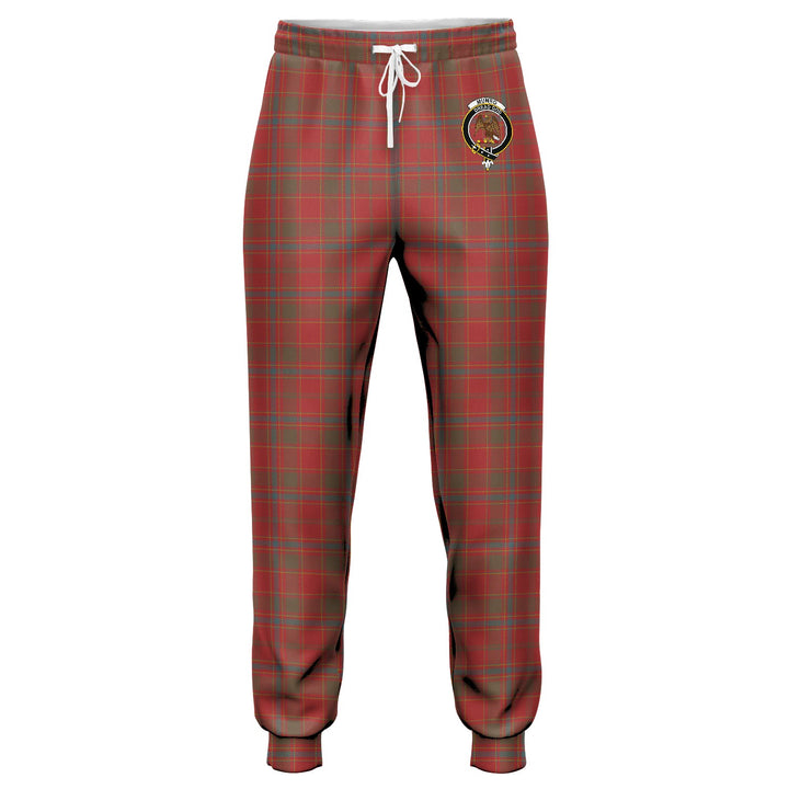 Munro Weathered Clan Badge Tartan Jogger Pants