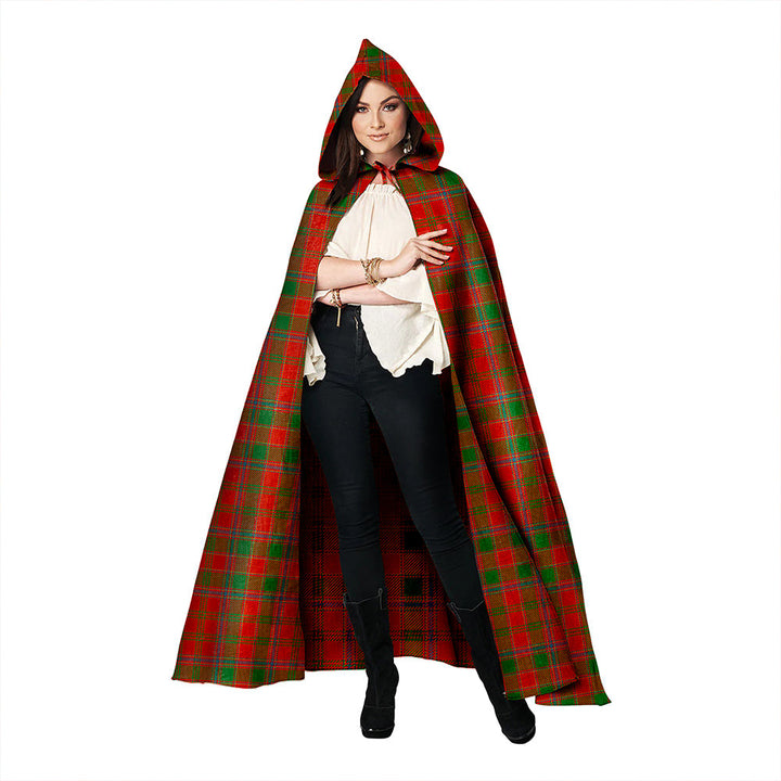 Munro (Logan) Ancient Clan Badge Tartan Hooded Cloak