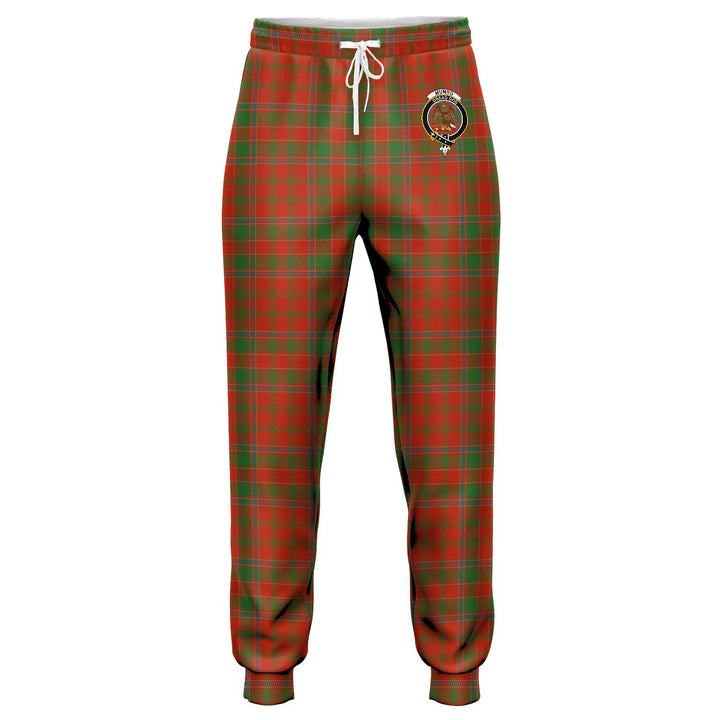 Munro (Logan) Ancient Clan Badge Tartan Jogger Pants