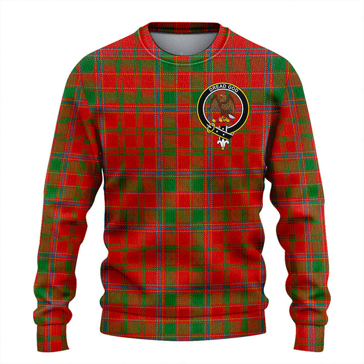 Munro (Logan) Ancient Clan Badge Tartan Knitted Sweater