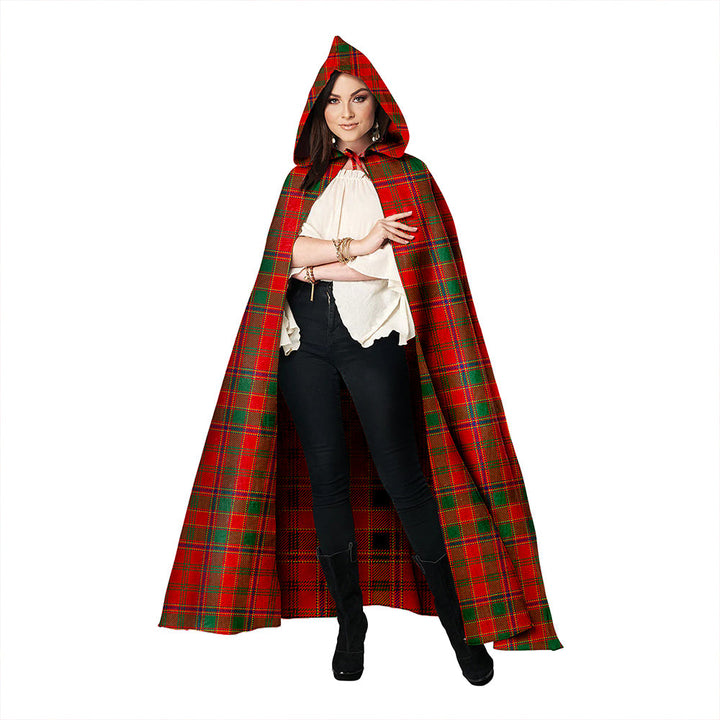 Munro (Logan) Modern Clan Badge Tartan Hooded Cloak