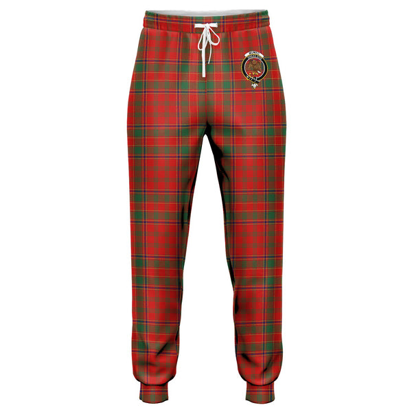 Munro (Logan) Modern Clan Badge Tartan Jogger Pants