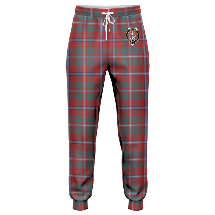 Murray of Abercairney Portrait (Murray of Abercairney; Portrait) Weathered Clan Badge Tartan Jogger Pants