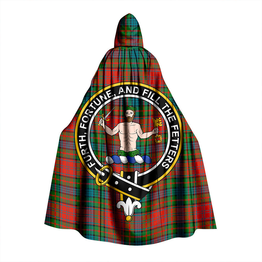 Murray of Atholl Ancient Tartan Crest Sherpa Hoodie - Circle Style