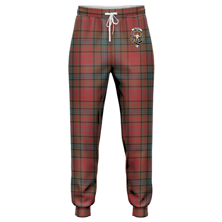 Murray of Atholl Red Dress (Murray of Atholl; Red Dress) Weathered Clan Badge Tartan Jogger Pants
