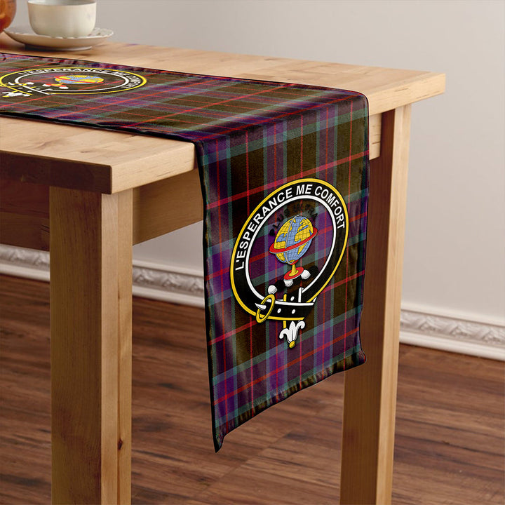 Nairn Weathered Clan Badge Tartan Table Runner