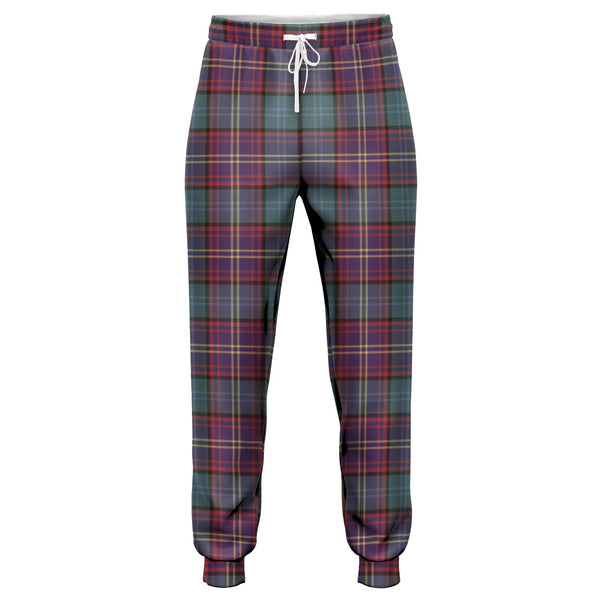 Nance Weathered Tartan Jogger Pants