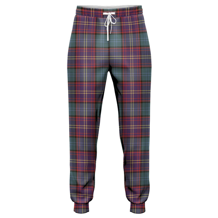 Nance Weathered Tartan Jogger Pants