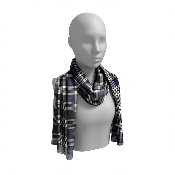 Napier Modern Tartan Classic Silk Habotai Long Scarf
