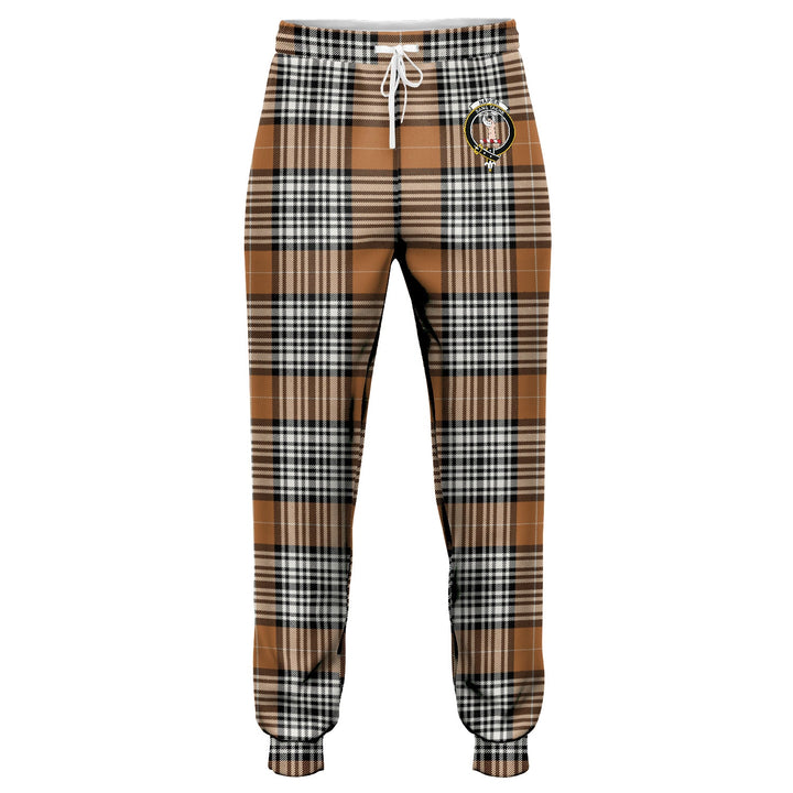 Napier Rose Modern Clan Badge Tartan Jogger Pants