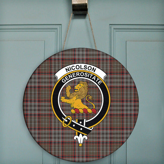 Nicolson Hunting Weathered Tartan T-Shirt main image 1