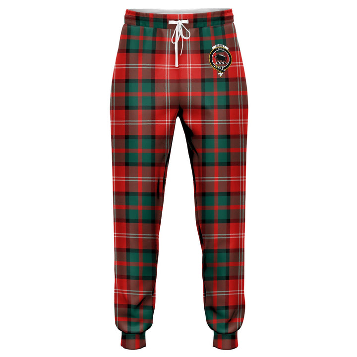 Nisbet (Nisbit) Modern Clan Badge Tartan Jogger Pants