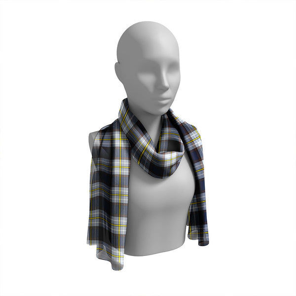 O'Rourke Modern Tartan Classic Silk Habotai Long Scarf