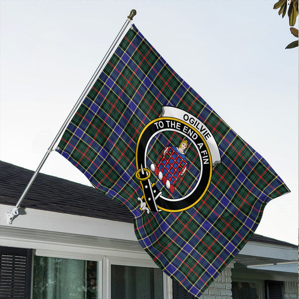 Ogilvie of Airlie Ancient Classic Crest House Flag