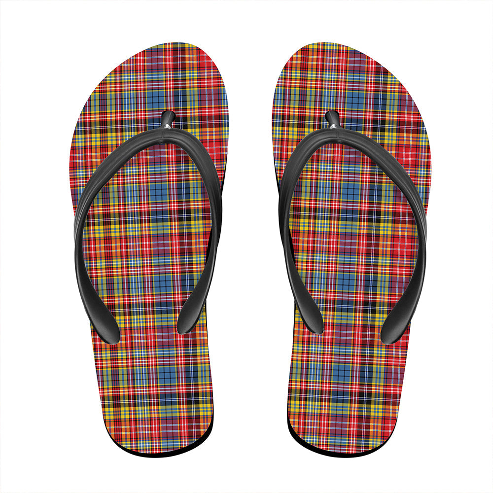 Carmichael Ancient Tartan Plaid Flip Flop main image 0