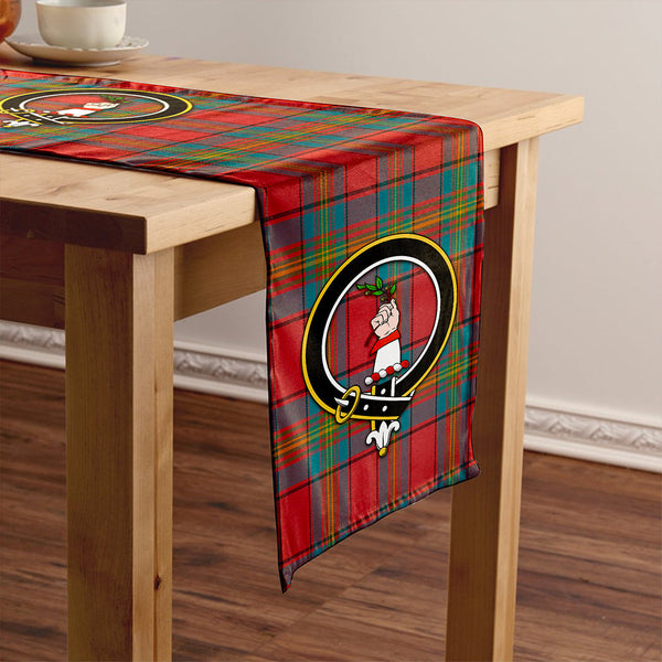 Oliver Ancient Clan Badge Tartan Table Runner