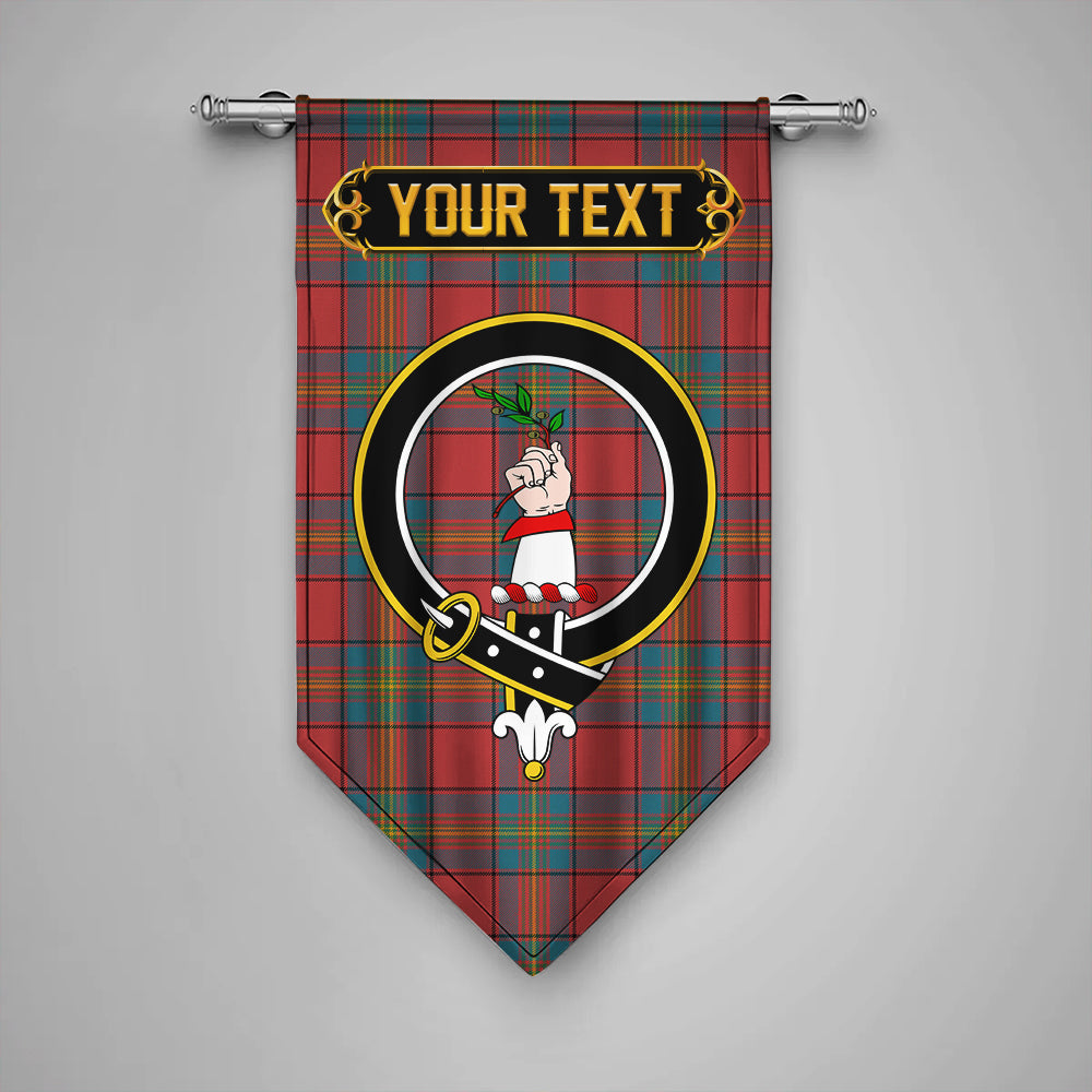 Scottish Tartan Munro Weathered Clan Badge Gonfalon Personalize