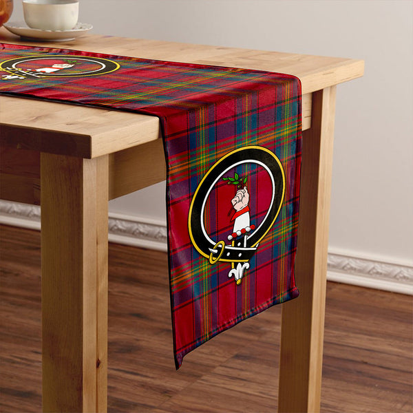 Oliver Modern Clan Badge Tartan Table Runner