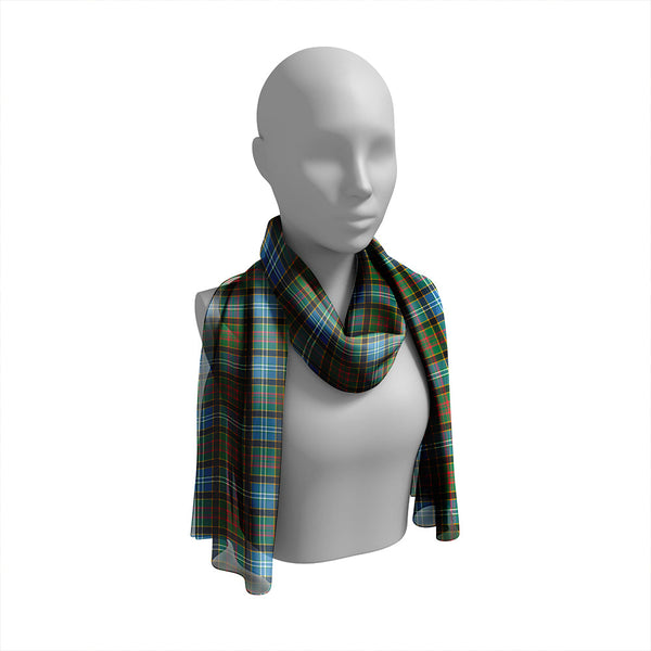 Paisley Drennan (Drennan Drennan) Ancient Tartan Classic Silk Habotai Long Scarf