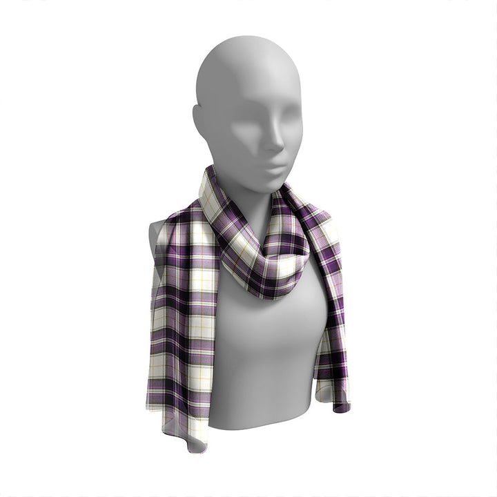 Payne Dress Weathered Tartan Classic Silk Habotai Long Scarf
