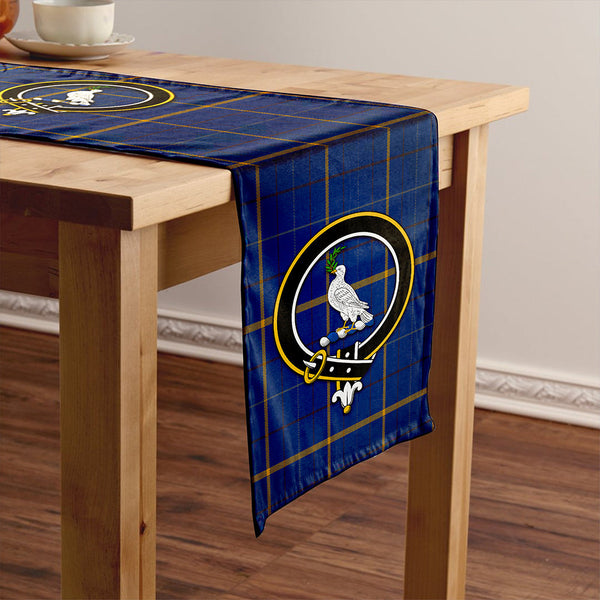 Pearson Modern Clan Badge Tartan Table Runner