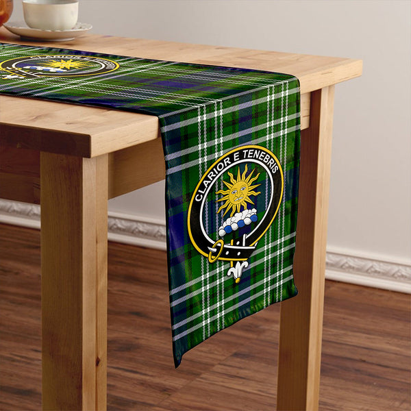 Purves Clan Badge Tartan Table Runner