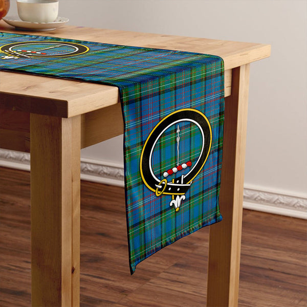 Rankin Ancient Clan Badge Tartan Table Runner