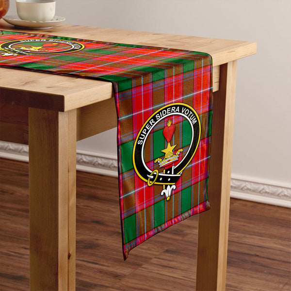 Rattray Ancient Clan Badge Tartan Table Runner