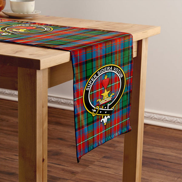 Rattray of Lude Ancient Clan Badge Tartan Table Runner