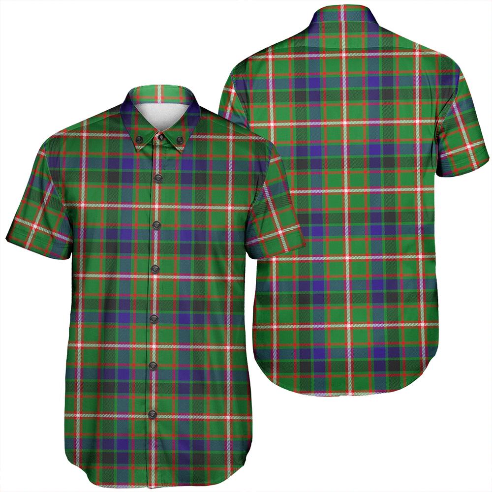 Reid Green Tartan Classic Short Sleeve Shirt
