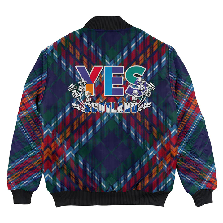 Scotland Tartan Yes Bomber Jacket