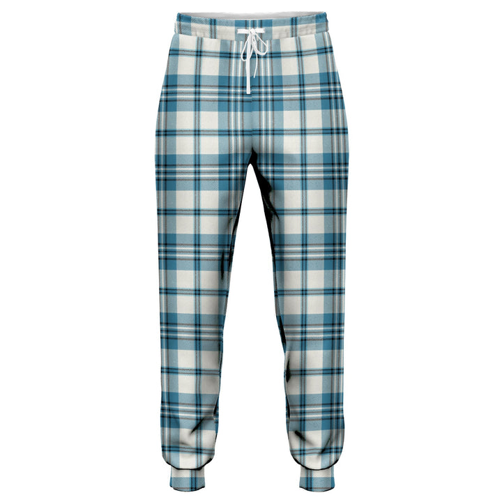 Scott Dress Turquoise Ancient Tartan Jogger Pants