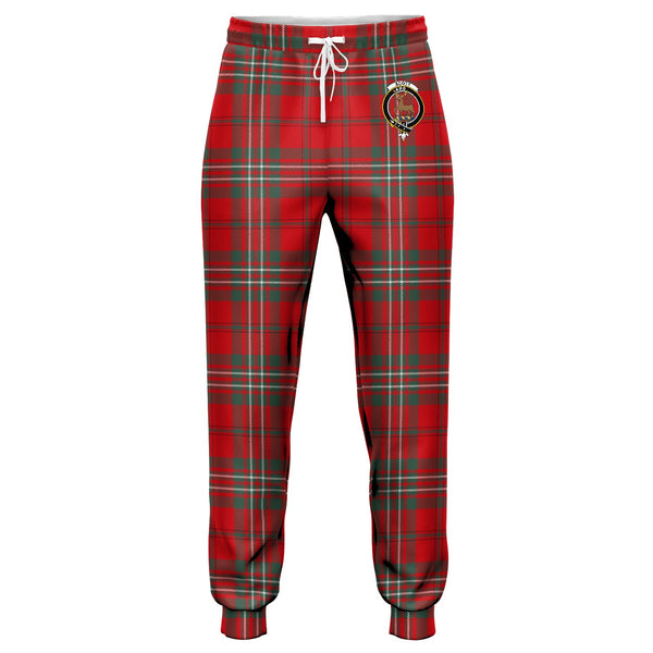 Scott Modern Clan Badge Tartan Jogger Pants