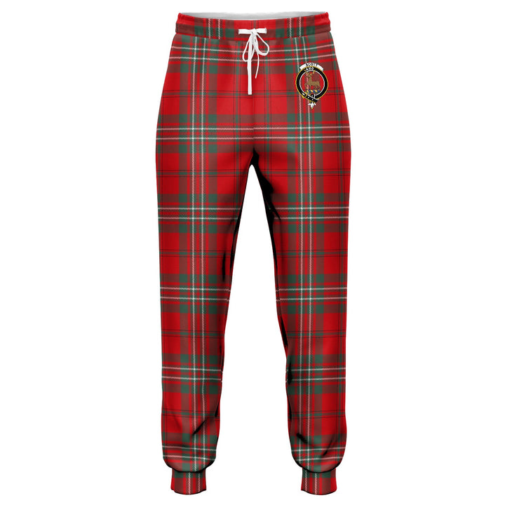Scott Modern Clan Badge Tartan Jogger Pants