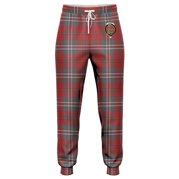 Scott Weathered Clan Badge Tartan Jogger Pants