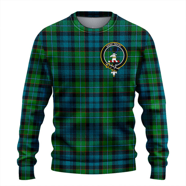 Sempill (Semple) Ancient Clan Badge Tartan Knitted Sweater