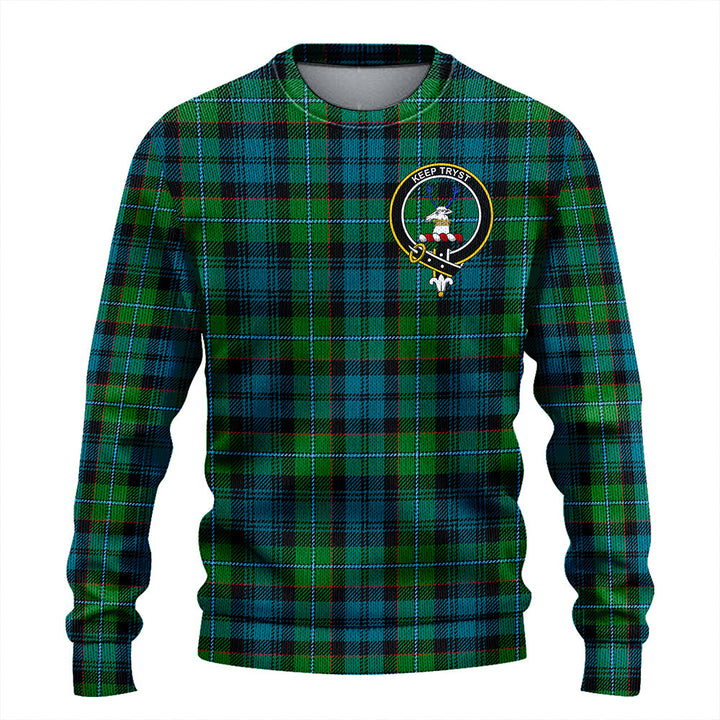 Sempill (Semple) Ancient Clan Badge Tartan Knitted Sweater