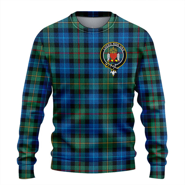 Smith Ancient Clan Badge Tartan Knitted Sweater