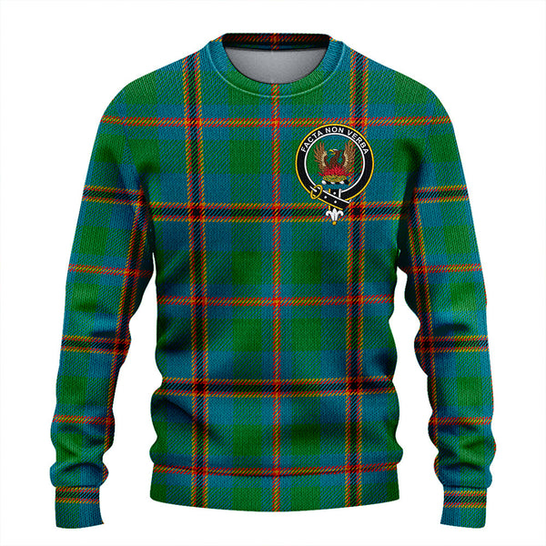 Snodgrass Ancient Clan Badge Tartan Knitted Sweater