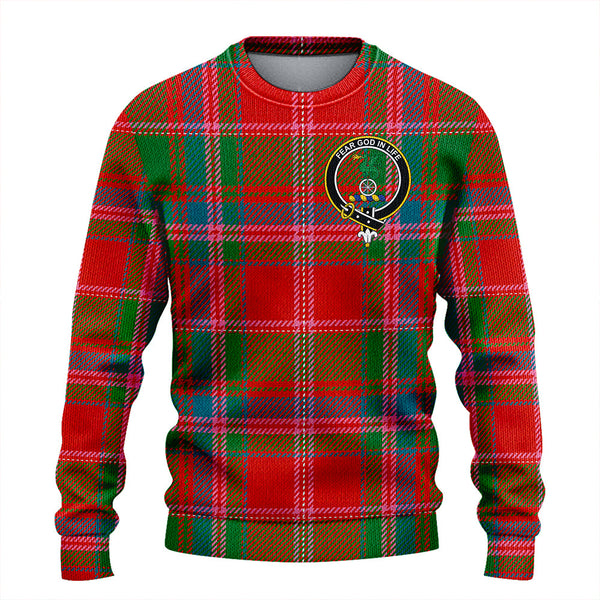 Somerville Ancient Clan Badge Tartan Knitted Sweater
