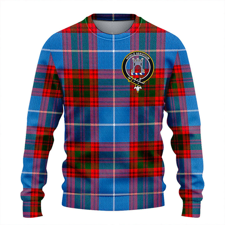 Spalding Clan Badge Tartan Knitted Sweater