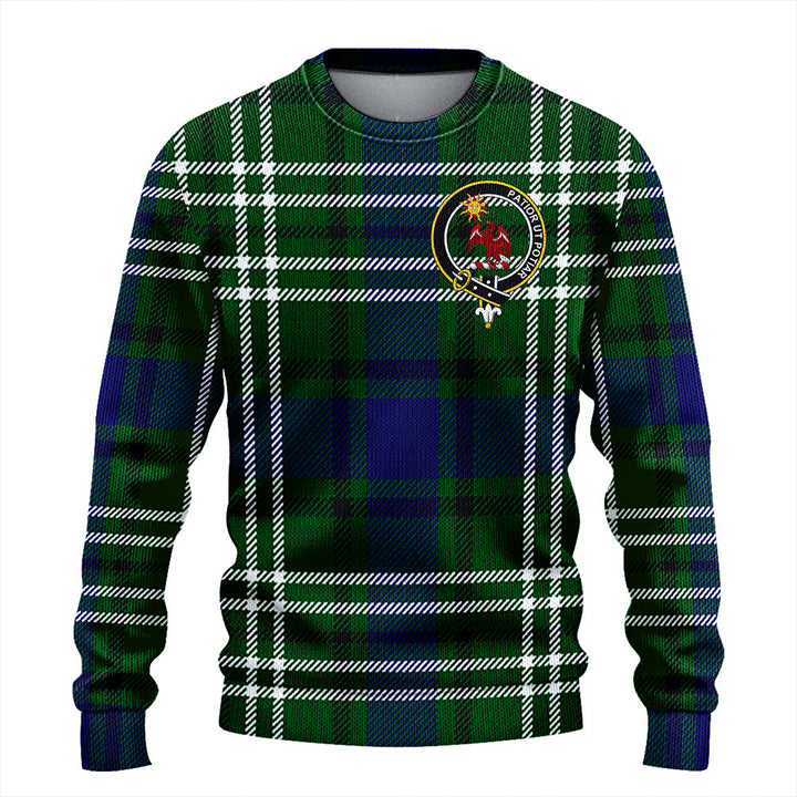 Spottiswood Clan Badge Tartan Knitted Sweater